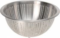 RVS vergiet   28 cm, zilver