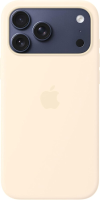 Apple iPhone 17 Pro Max Siliconen MagSafe Cover   Vanille