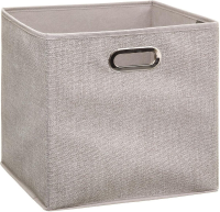 5Five Linnen opbergdoos   Beige, 31 x 31 cm
