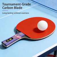 Double Fish Diamant serie 8‑sterren professioneel tafeltennisracket, shakehand model, single hand