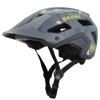 DKONI HS 061 volwassenen mountainbikehelm   grijs L 56 61 cm