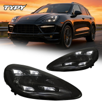 TYPY Set van 2 autolampen LED koplampen en PDLS Matrix koplampen voor Porsche Cayenne 958 958.1 2011 2014 Upgrade 2020