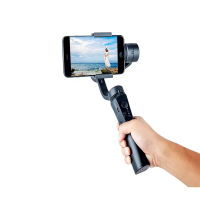 Verbex C16 slimme anti tril stabilisator voor mobiele telefoon, draagbaar en opvouwbaar, compatibel met Android  en Apple apparaten en uitgerust met opnamebegeleiding en gezichtsvolgfuncties, een anti tril stabilisator voor vlogs speciaal gemaakt voor You