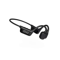 Verbex BL 09 zwarte hoofdtelefoon, AI hoofdtelefoon, beengeleidingshoofdtelefoon, zwemhoofdtelefoon, Bluetooth hoofdtelefoon, sporthoofdtelefoon, ruisonderdrukking, comfortabel om te dragen