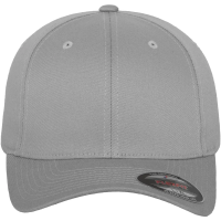 Urban Classics Flexfit Wooly Combed pet   zilver   S/M