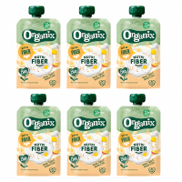 Organix   Bio Nutri Fiber Mango Yoghurt Banaan Havermout 12 M+ 100 g x 6