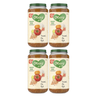 Olvarit tomaat kip rijst 12M+ 250 g * 4