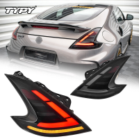 TYPY Set van 2 autolampen LED projectorachterlichten voor Nissan 370Z 2013 2019 met projectorachterlicht DRL en auto accessoires