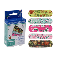Pleisters met kindermotief   35 stuks