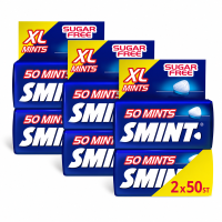 Smint XL Pepermunt Duopack   3 x 2 x 50 stuks