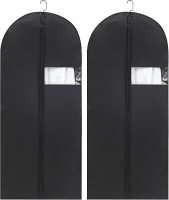 ANQI Kledingzakken, 120 x 60 cm, kledinghoesje voor pak, set van 5, jaarwissel aanbieding, top cadeau ideeën