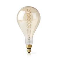 Nedis LED filamentlamp E27 | A160 | 5 W | 280 lm | 2000 K | dimbaar | warm wit | retrostijl | 1 stuk