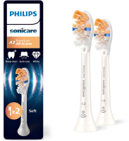 Philips Sonicare HX9092/87 Prestige Premium All in One Elektrische Tandenborstel Vervangkoppen   2 Pack