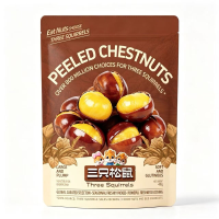 Three Squirrels Nieuwe, unieke en speciale geroosterde kastanjekernen 400 g