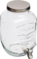 Secret de Gourmet Glazen drankdispenser   8 L, Transparant