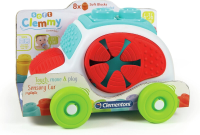 Clementoni Clemmy sensorische auto educatief speelgoed   12 stuks, multicolor