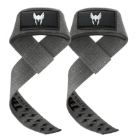 Thor Athletics Lifting Straps Extra Grip Grijs