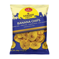 Haldiram's Dakshyn Express gele bananenchips gezouten   180 g