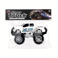 Inertia Off Road Pickup Truck Enkele Eenheid, Op Aandrijving Door Wrijving (Geen Batterijen Vereist), Verdikte Antislipbanden Met Veersuspensie. Verpakking In Zak. Ouder Kinder Interactief Speelgoed Voor Kinderen Vanaf 3 Jaar.