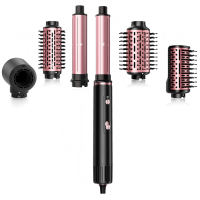 NICEBAY haardrogerborstel met borstelloze motor van 110.000 Omw/min   5 voudig multifunctioneel stylingapparaat voor snel drogen, krullen, volume geven en stijlen | hete luchtborstel met hoge snelheid voor alle haartypen