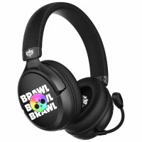 Subsonic SS Brawl Stars bedrade gamingheadset, zwart, compatibel met PS5, PS4, pc, Xbox, Switch