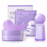 Biodance Caviar PDRN 3 delige revitaliserende verzorgingsset – oogpads 30 paar + Real Deep masker 4 stuks + jelly serum mist 50 ml