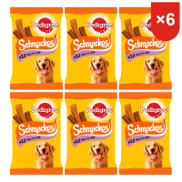 Pedigree hondensnacks gemengde smaken*6