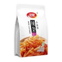 Wei Long Pittige reepjes   Pittig 360 g (Bevat 12 zakjes)