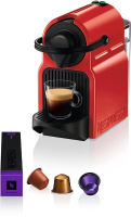 Nespresso Original, Krups XN1005 Inissia, Compacte espressomachine, Koffiemachine met capsules, 0,7 Liter   Rood