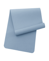 Good Nite 6 mm TPE Yogamat 183x61 cm Antislip Trainingsmat met Draagriem, Lichtgewicht Fitnessmat voor Pilates Gym Thuisklant, Blauw