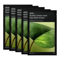 ABIB Gummy Sheetmasker Heartleaf Sticker 10 stuks nieuwe Chewing Gum serie Houttuynia Cordata