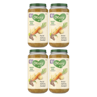 Olvarit wortel kalfsvlees aardappel 15M+ 250 g * 4