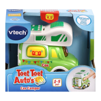 VTech Doo Doo auto serie campingcamper, meerkleurig, 12 cm