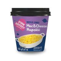 YOUNGPOONG Pink Rocket Mac & Cheese Rapokki beker 155 g