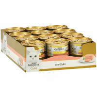 Gourmet Gold Zalm Mousse Kattenvoer 24 x 85 g