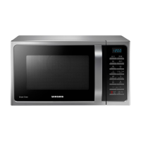 Samsung MC28H5015CS/EN solo magnetron   28 liter inhoud   keramisch emaille binnenkant   900 W vermogen   grillfunctie