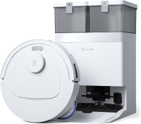 ECOVACS DEEBOT T30C Pro Omni GEN 2 robotstofzuiger met dweilfunctie, 15.400 Pa zuigkracht, automatisch leegstation, drogen met warme lucht, 200 min batterijduur, ideaal voor dierenharen en tapijten (T30C PRO iteratie)