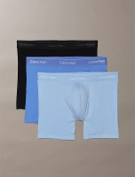 Calvin Klein boxershorts 3 stuks W8O zwart/ijsblauw/blauwpaars heren XS