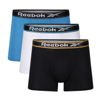 Reebok RBK Trunks boxershorts BALEN   zwart/wit/blauw Slate   S