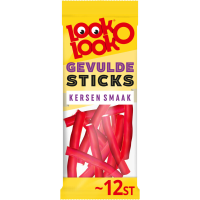 Look O Look Gevulde Kersen Sticks  115 g