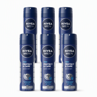 NIVEA Men Deospray   Protect & Care 150 ml (6 Pack)