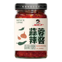 Knoflook chilisaus (glazen fles) 180 g