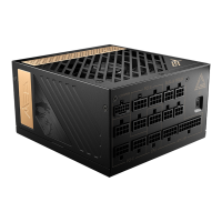 MSI MEG AI1300P PCIE5 voedingseenheid 1300 W 24 pins ATX zwart