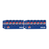 PEPSI Cola Regular Blik 24 x 330 ml x2