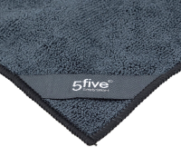5Five Microfiberdoek Set   3 stuks, Geel, Blauw, Grijs, 40 x 30 cm