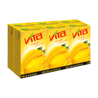Vitasoy 【verkoeling】【hydratatie】mangodrank 6 x 250 ml【alleen verkocht in Frankrijk, België, Luxemburg】