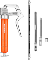 ValueMax Mini Vetspuit Kit Pistoolgreep 3500PSI met 85 g Patroon Flexibele Slang