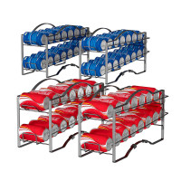 SRD zwart drankenrek 6 delige set, nieuwjaarsuitverkoop, beste cadeaukeuzes