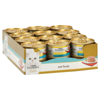 Gourmet Gold Kattenvoer in Blik Tonijn 24 x 85 g