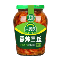 Ji Xiang Ju Pittige drievoudig gesneden zhacai 350 g